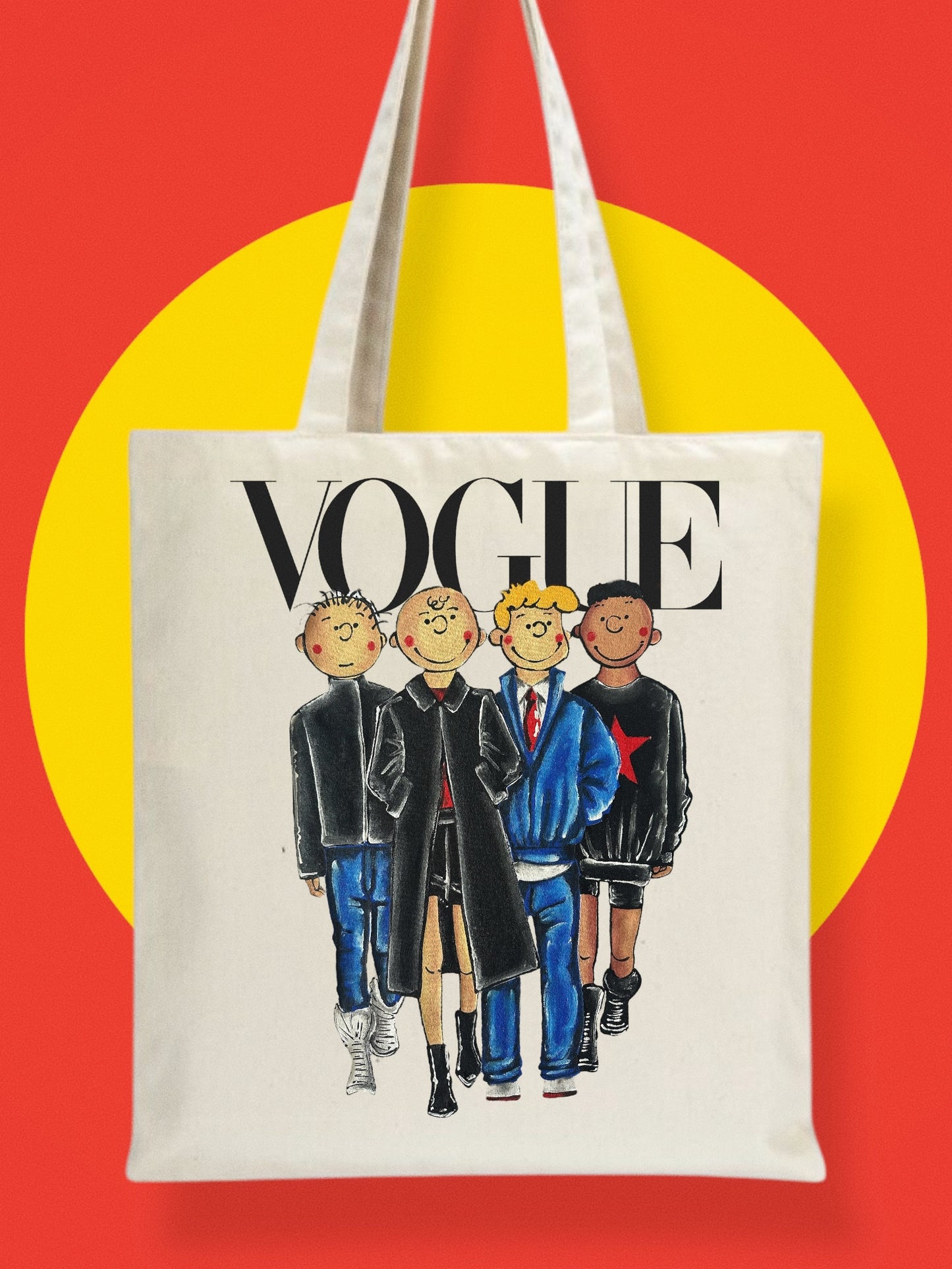 VOGUE BOYS TOTE BAG