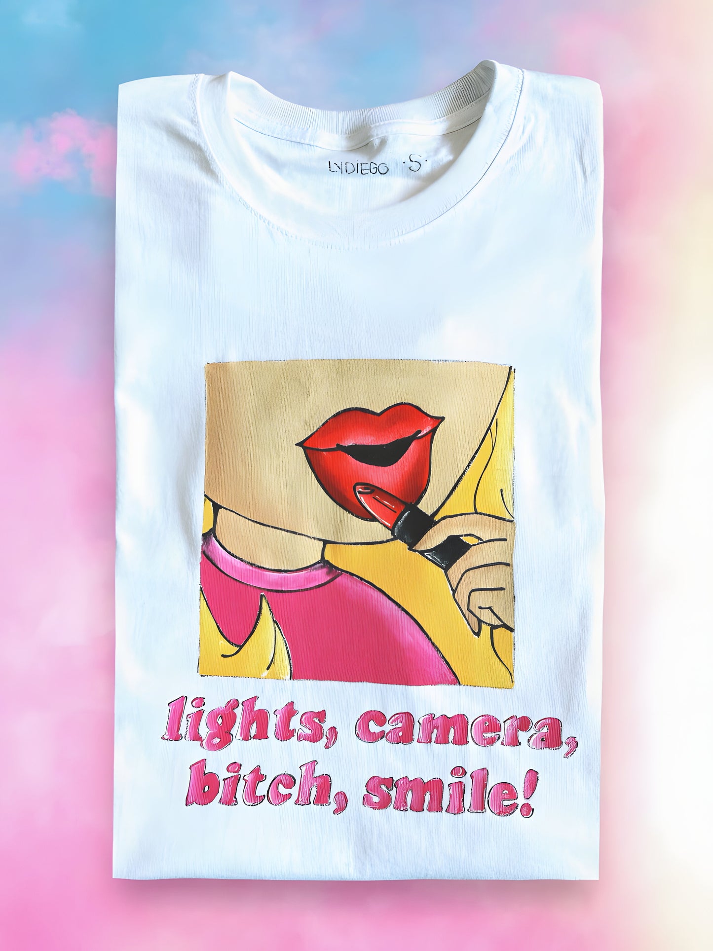 LIGHTS, CAMERA, BITCH, SMILE!